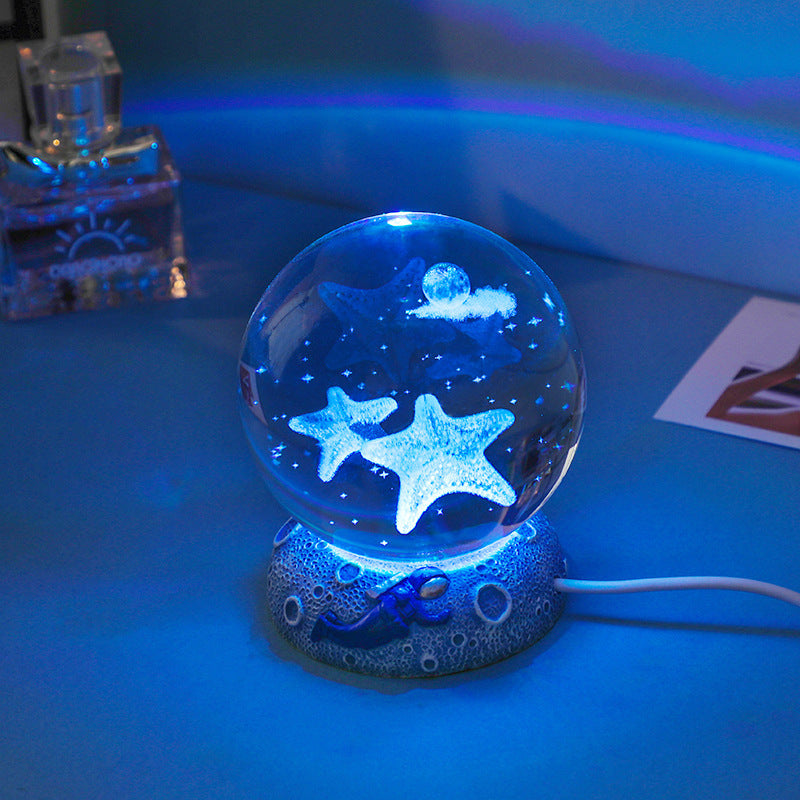 Ocean Mystique™ Crystal Ball Lamp