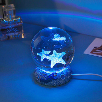 Ocean Mystique™ Crystal Ball Lamp