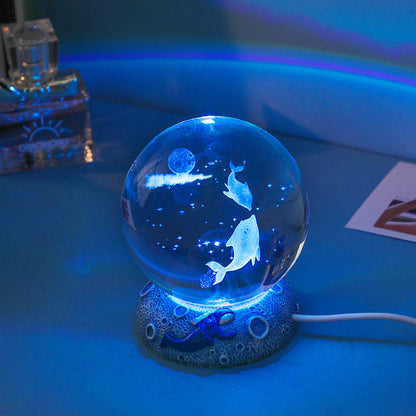 Ocean Mystique™ Crystal Ball Lamp