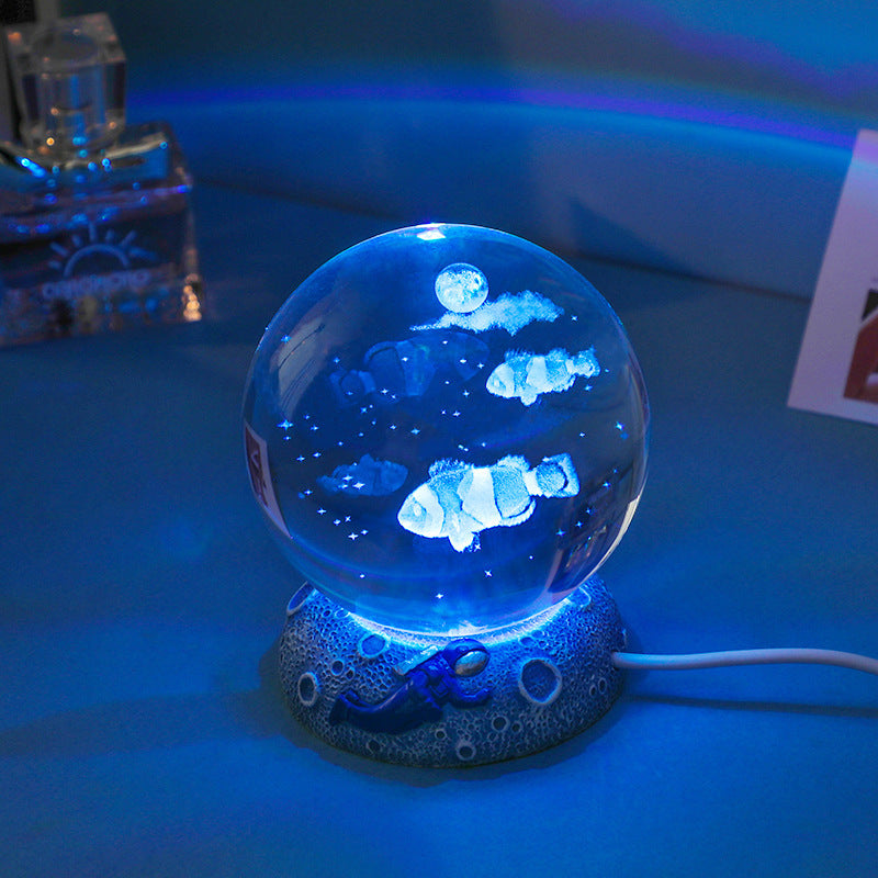 Ocean Mystique™ Crystal Ball Lamp