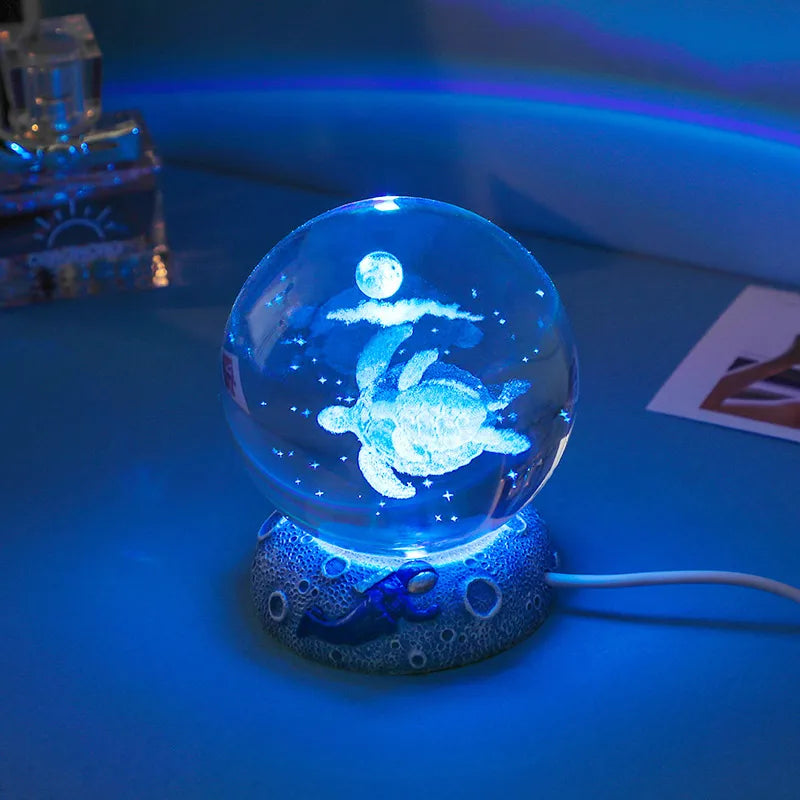 Ocean Mystique™ Crystal Ball Lamp