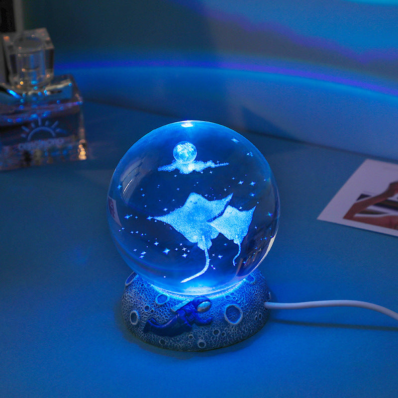 Ocean Mystique™ Crystal Ball Lamp